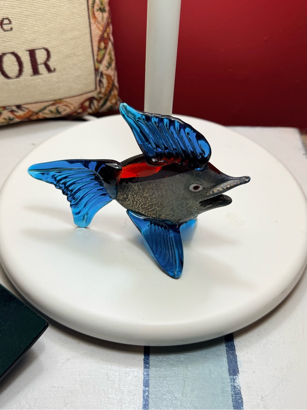 Vintage Murano Glass Billfish Marlin